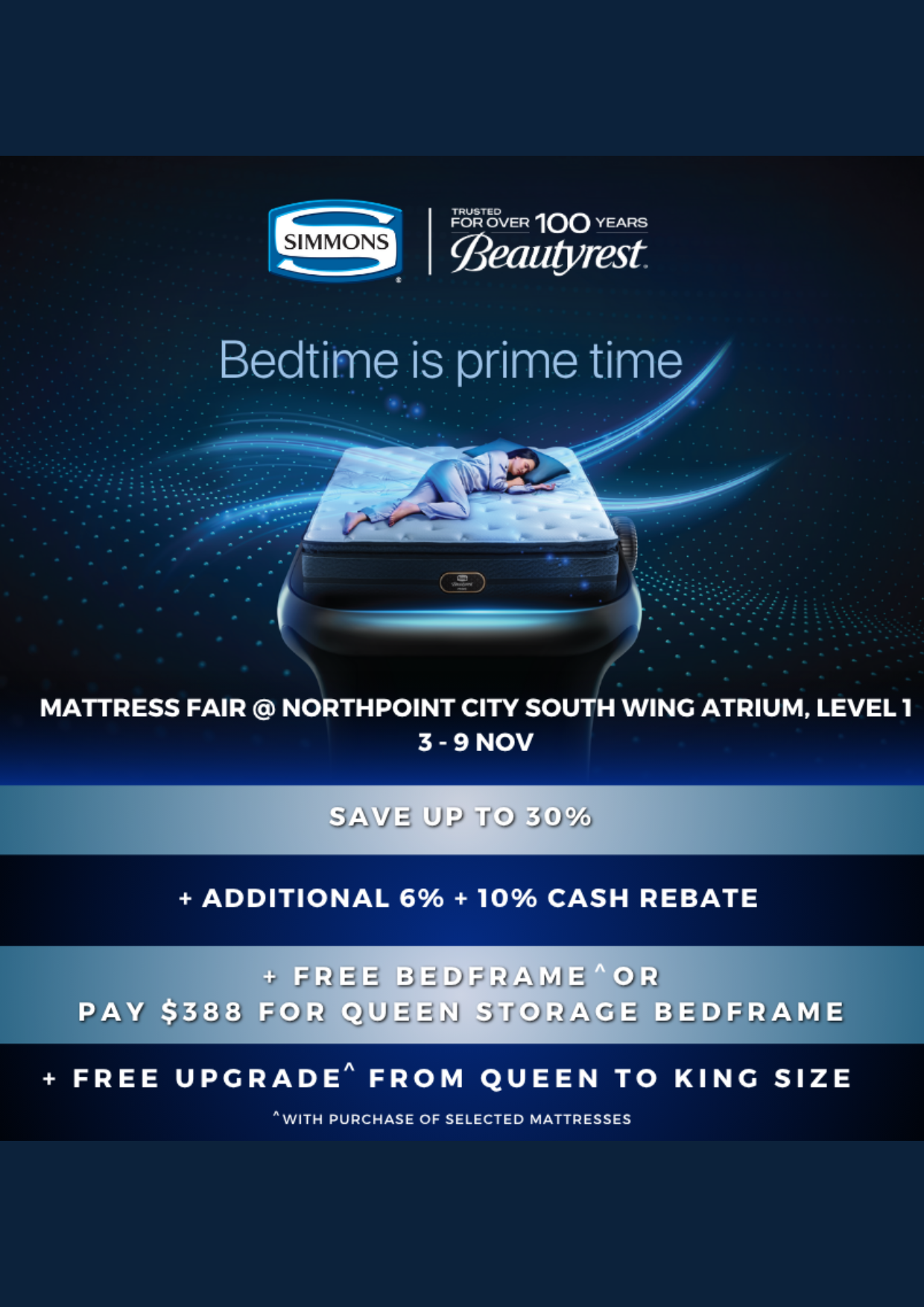 Woman wearing an olive green blazer and light blue jeans walking in an urban setting.